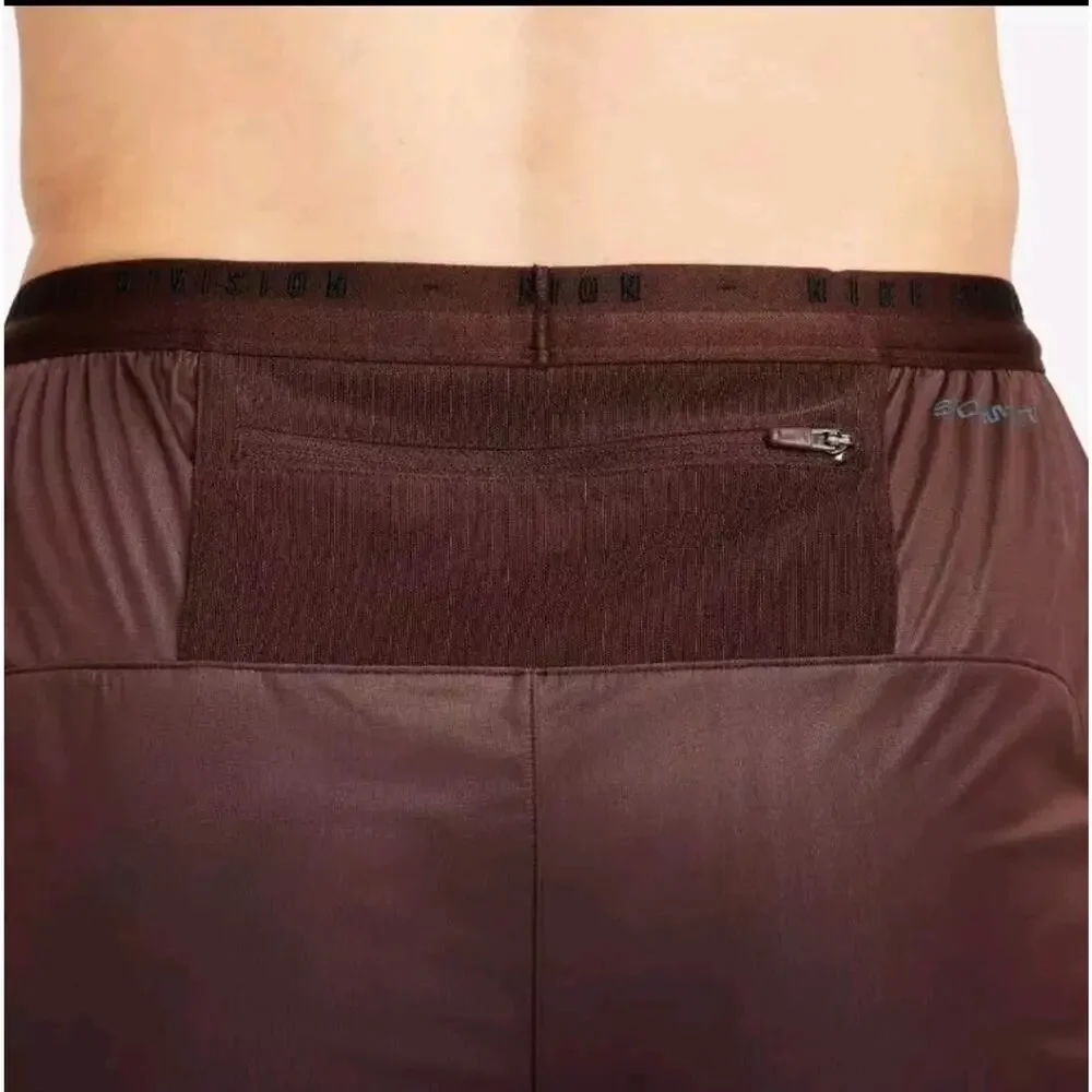 Nike Size XL Storm-Fit Running Division Phenom Pants FB8542-227 Brown Mens Ca6 - Picture 4 of 12